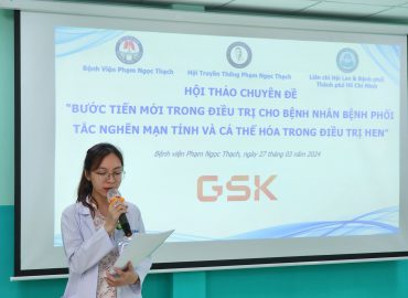 HỘI THẢO CHUYÊN ĐỀ : “BƯỚC TIẾN MỚI TRONG ĐIỀU TRỊ CHO BỆNH NHÂN BỆNH PHỔI TẮC NGHẼN MẠN TÍNH VÀ CÁ THỂ HÓA TRONG ĐIỀU TRỊ HEN”